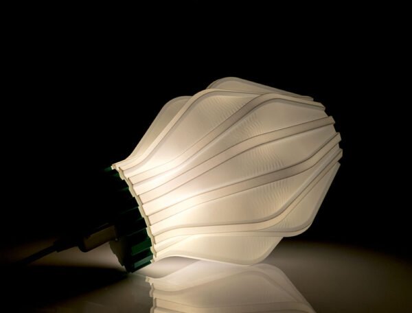 Lampada Uii stampata in 3d